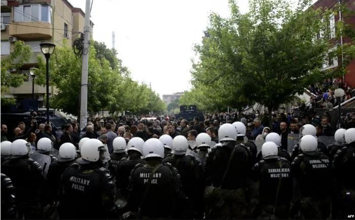 Cómo empezó y cómo terminó la protesta de hoy en Zvecan