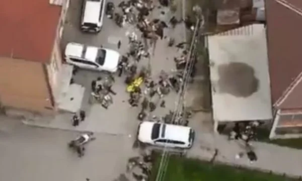 Video por miedo mostrando a varios soldados heridos de la KFOR