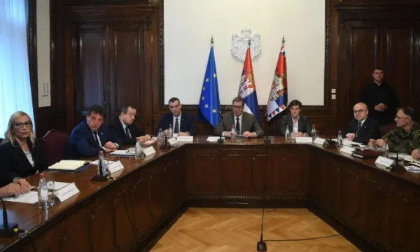 La situación en el norte, concluye la reunión del Consejo de Seguridad de Serbia