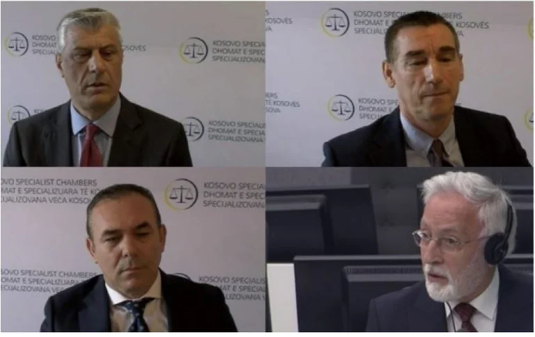 Trial of Thaci und weitere in Special