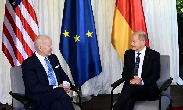 Las elecciones presidenciales de Estados Unidos, Scholz, muestran abiertamente su favorito: mejor biden que Trump
