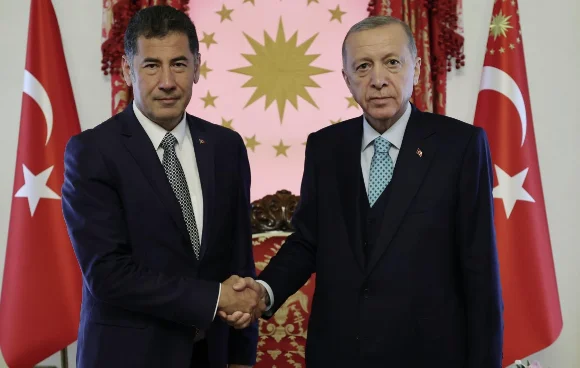 Erdogan presta apoyo al político que surgió tercero en las elecciones presidenciales