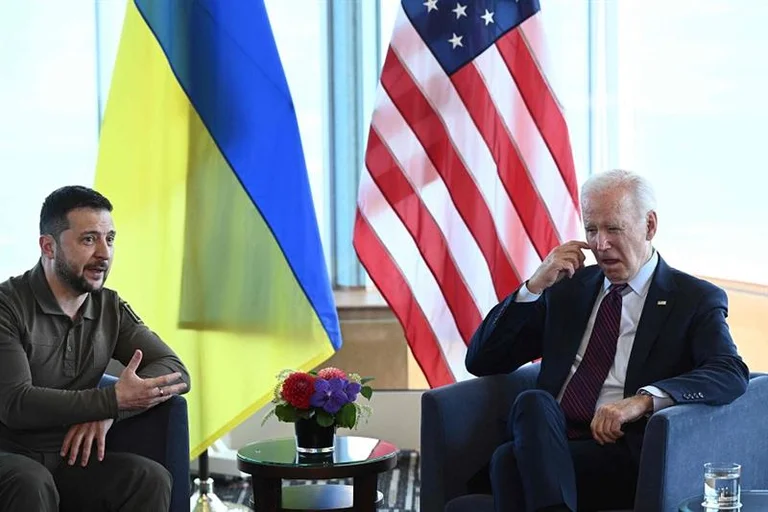Zelensky gracias Biden por nuevo paquete de ayuda
