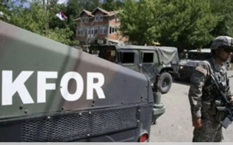 El juramento de nuevos alcaldes en el norte, KFOR: Policía de Kosovo