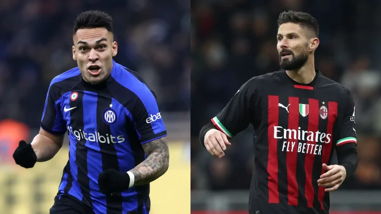 Formaciones oficiales: Inter AC Milan