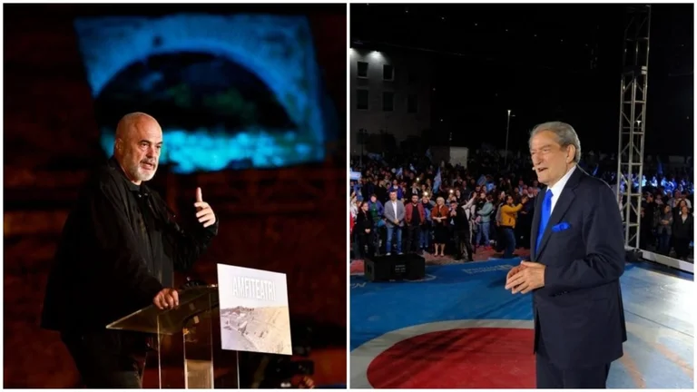 Le campagne di elezione chiuse in Albania, quasi le battaglie davanti alle urne