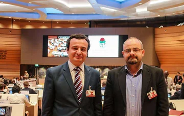 El candidato VV a diputado en Albania vuelve enérgicamente a la política en Kosovo: Citeon UNMIK