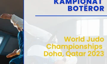 Kosovo Judisits auf der Weltmeisterschaft in Doha, Katar