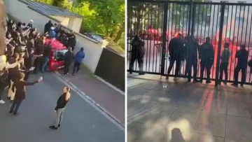 Paris Fans fordern Messis Vertreibung aus dem Club und gehen zum Neymar Haus