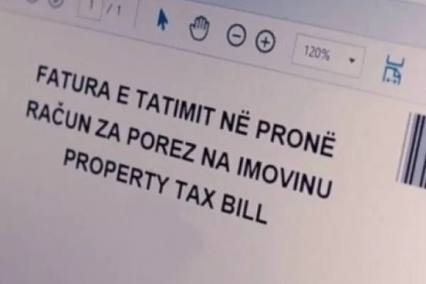 Njoftim i rëndësishëm për qytetarët rreth tatimit në pronë