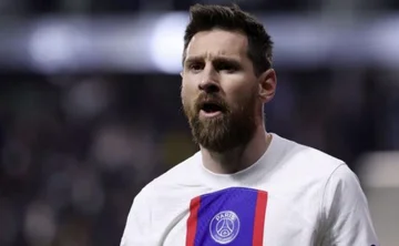 Lionel Messi ausgesetzt von SPG