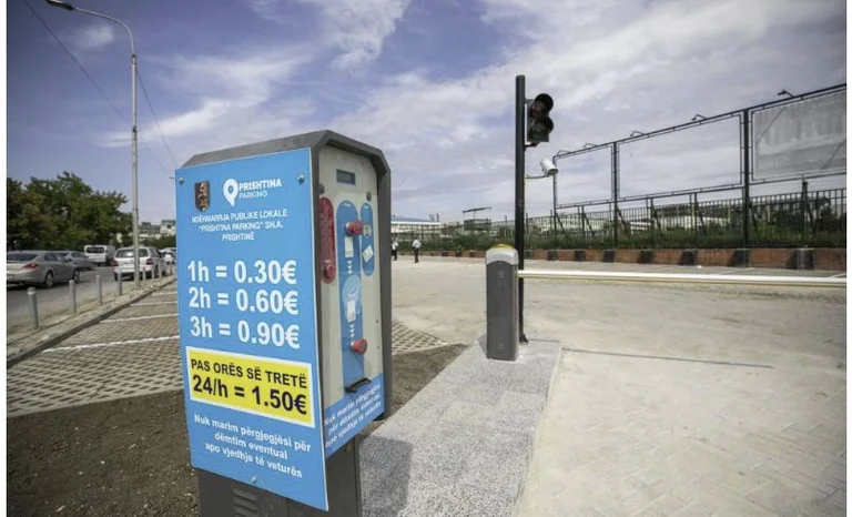 Cambios en Pristina parking galardonado