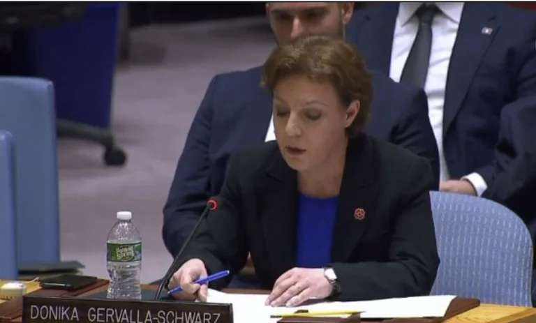Gervailla en la ONU niega que ella es un Testigo Especial, dice Thaci y Veselin que quieren
