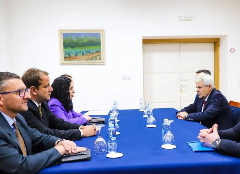 Osman se reúne con Ahmeti en el norte de Macedonia, habla sobre el futuro europeo de ambos países