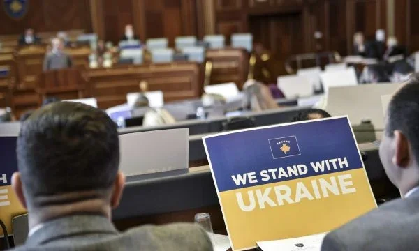 Kosovo ofreció apoyo, amistad, Ucrania se abstuvo