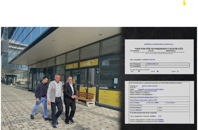 Nagip Krasniqi allegedly awarded illegal tender to his lawyer