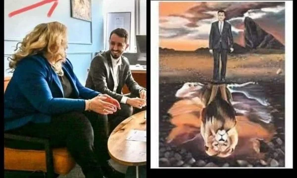 Pasó dos meses en el almuerzo con el alcalde que mantiene la imagen de Kurt jugando