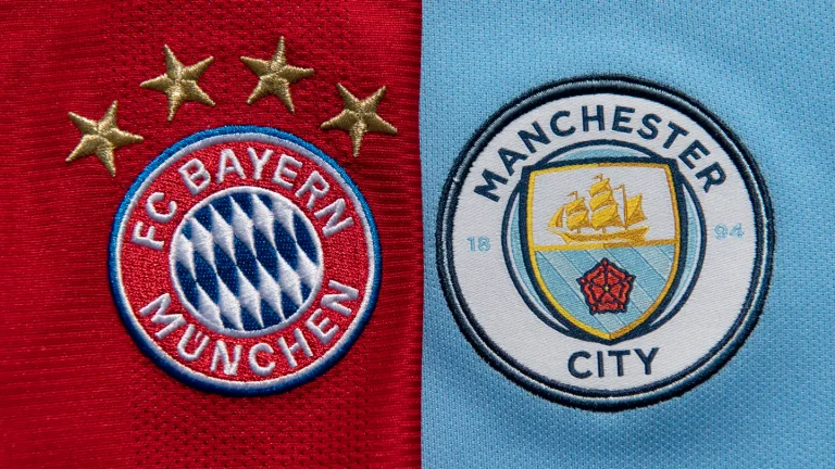 Formaciones oficiales: Bayern Manchester City