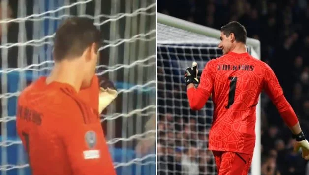 Los fans de Chelsea llamaron a sus traidores, Courtois besó el logotipo del Real Madrid ante ellos