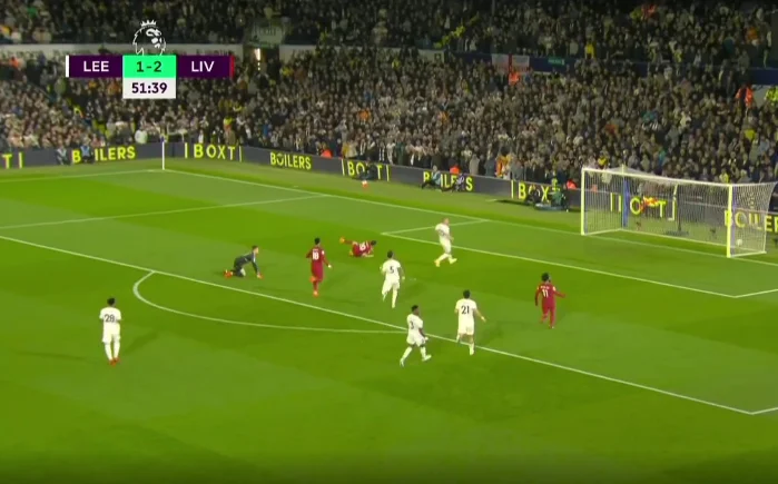 Qué acción de Liverpool su tercer objetivo para Los Rojos)