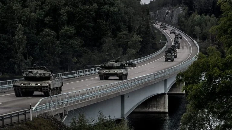 El entrenamiento militar más grande de los últimos 25 años comienza en Suecia