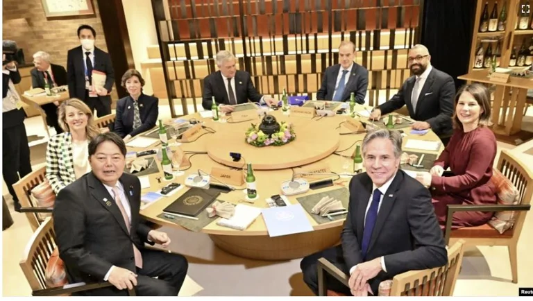 G7 pide a Rusia que se retire de Ucrania