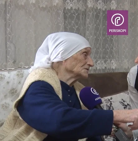La mujer de 104 años de Decani relaciona su vida: Tengo a mi esposo casado en segundo lugar.