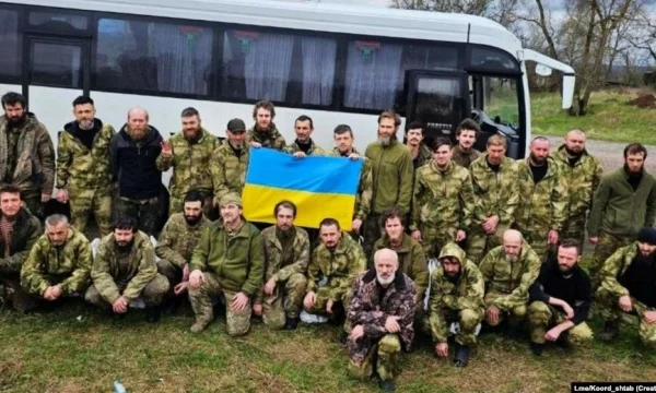 Ucrania: 130 soldados han sido liberados.