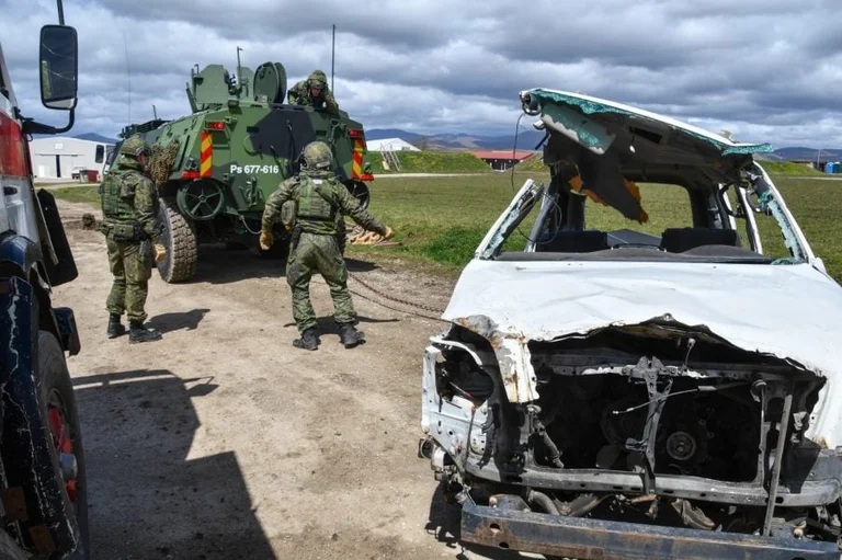 La KFOR prueba la fuerza de reacción rápida después de aumentar los temores de disturbios en el norte
