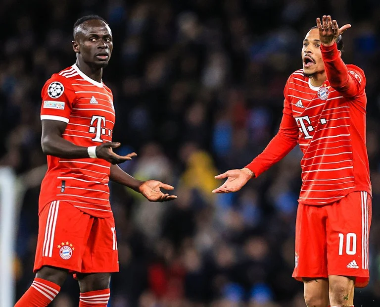 La palabra racista Sane dijo a Sadio Manes en el partido contra Man City