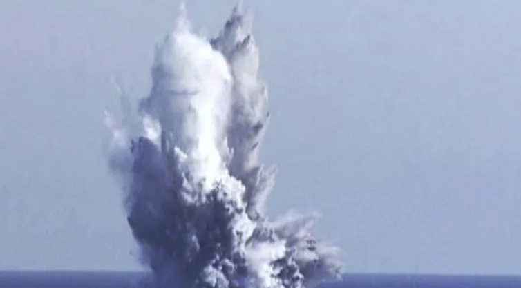 Corea del Norte realizó otra prueba subacuática con temores nucleares