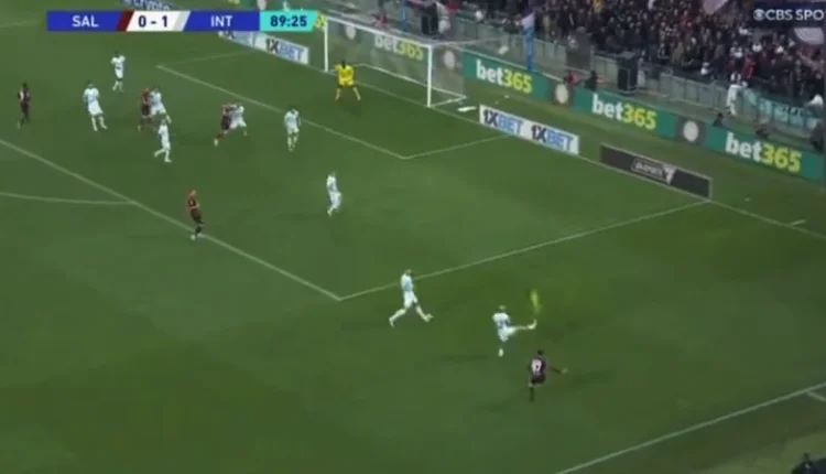 Ese objetivo era el cervical: Candreva Surprises Inter