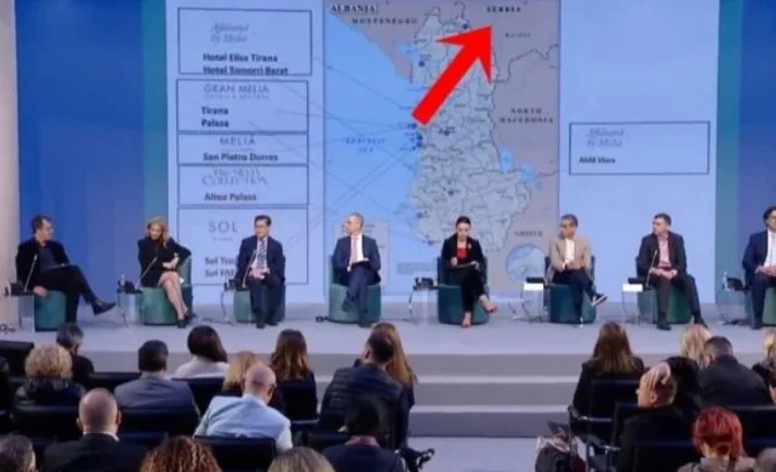 Kosovo en el mapa como parte de Serbia, el propietario de la compañía española disculpa: Había propósitos políticos