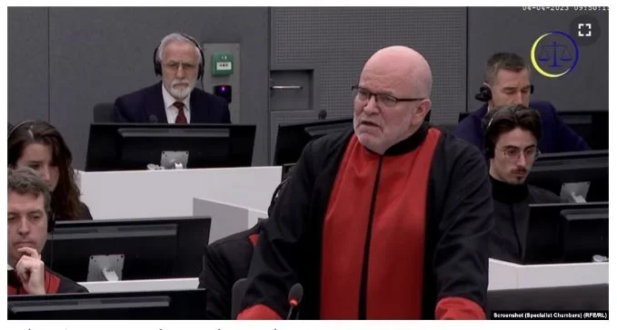 Defensa: Thaci no ha tenido ningún motivo para cometer crímenes de los que es acusado.