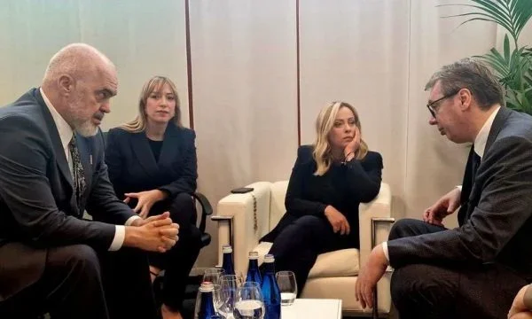 Rama y Vuciq se reúnen con el Primer Ministro Melon