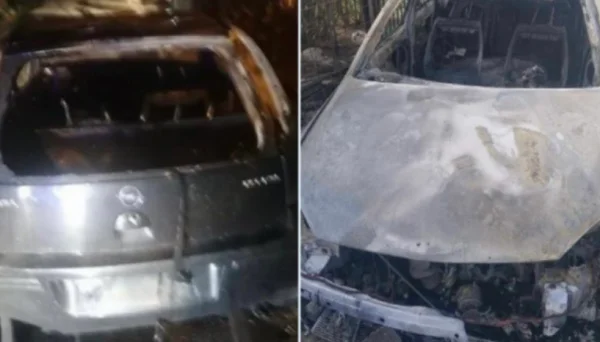 RKS coches quemando en el norte y arrestan al sospechoso, todos conocidos hasta ahora