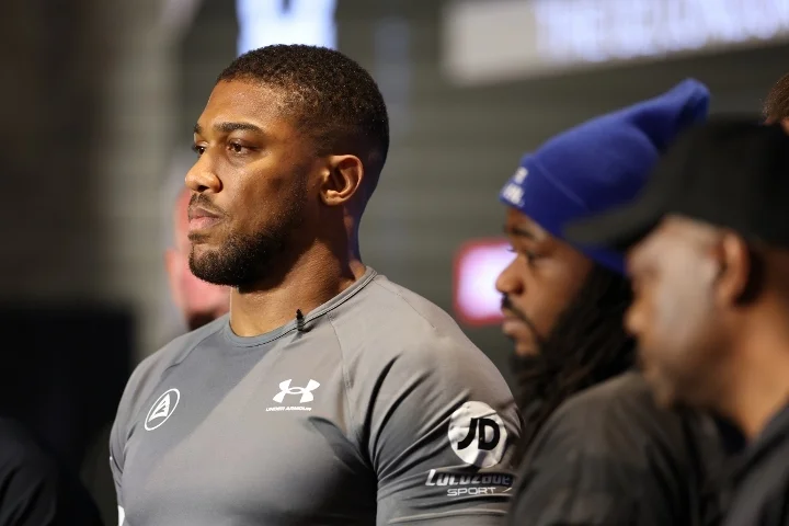 Joshua está listo para el gran problema, es cuando se sube al ring.