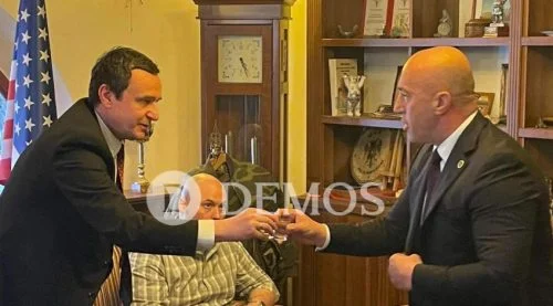 Racika cup Kurt with Haradinaj: I believe I did well.