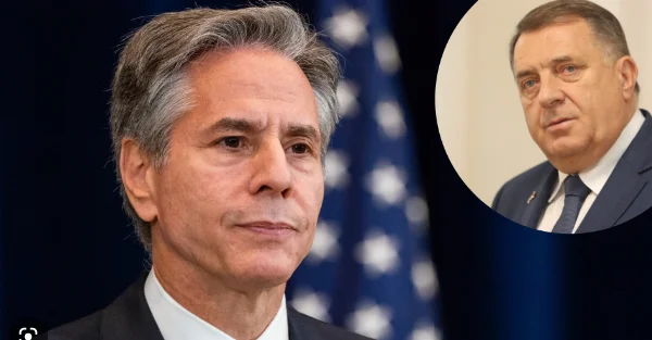 Secretary Blinken compares Milorad Dodik to Putin: I'm following his authoritarian course.