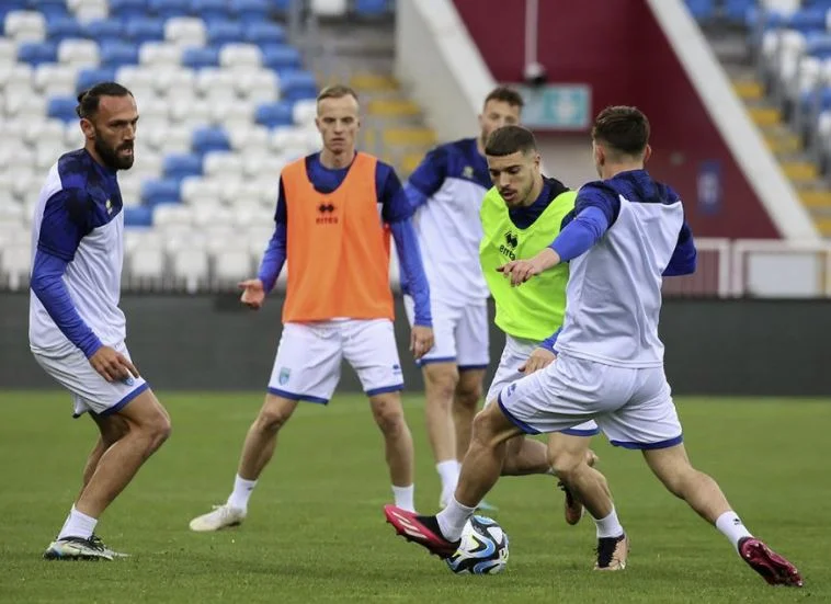 With these fans, Kosovo will play against Andorra tonight at Fadil Vokrri