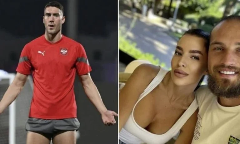Los aficionados al portero serbio Kj mencionan la ocasión que Vlahovic había dormido con su esposa
