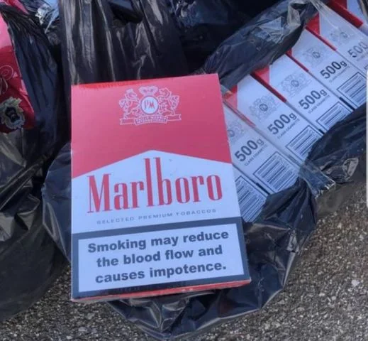 Quantité importante de tabac brut saisie dans l'année