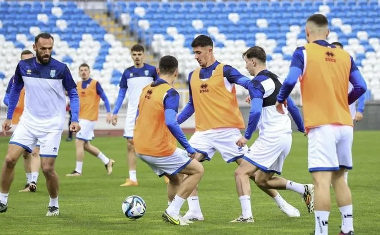 Kosovo ejerció el último ejercicio antes de contra Andorra