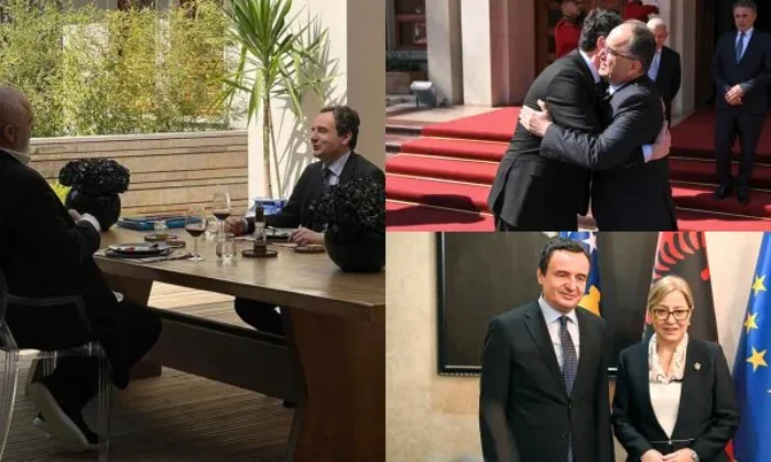 Criticized in Pristina, Kurti ermutigte in Tirana, Verein zu machen
