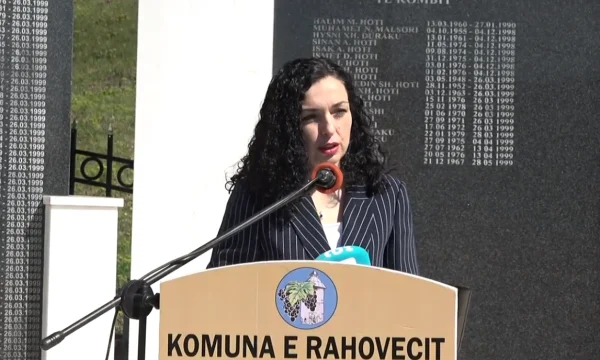 Osman à Krusha: Il peut y avoir paix et stabilité dans la région sans l'aube du sort des disparus violents.
