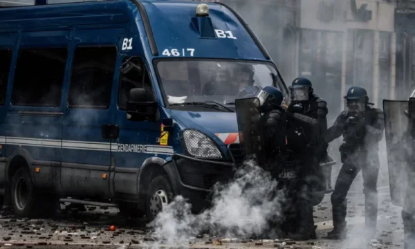 wieder heftige Proteste in Frankreich