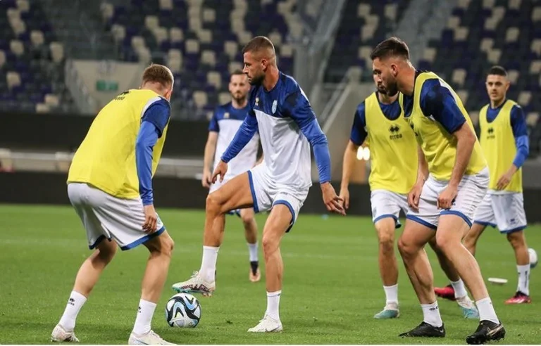 Le Kosovo tient l'exercice en Israël, tous les joueurs prêts