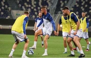 Kosovo hält Übung in Israel, alle Spieler bereit