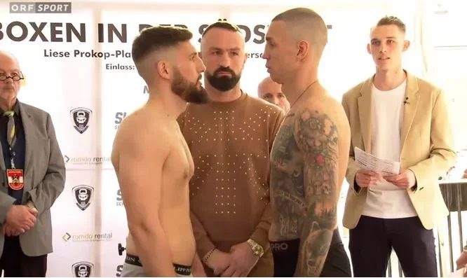Albanischer Boxer Bernardin Jakaj steht heute vor dem Serben, Nikolic Sie können das Duell hier sehen