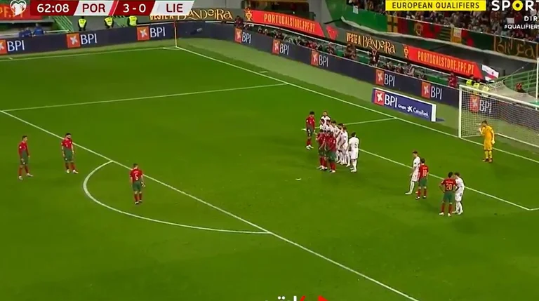Vous avez vu le jeu ? Ronaldo vient juste de marquer un but fou du coup de pied bon marché.